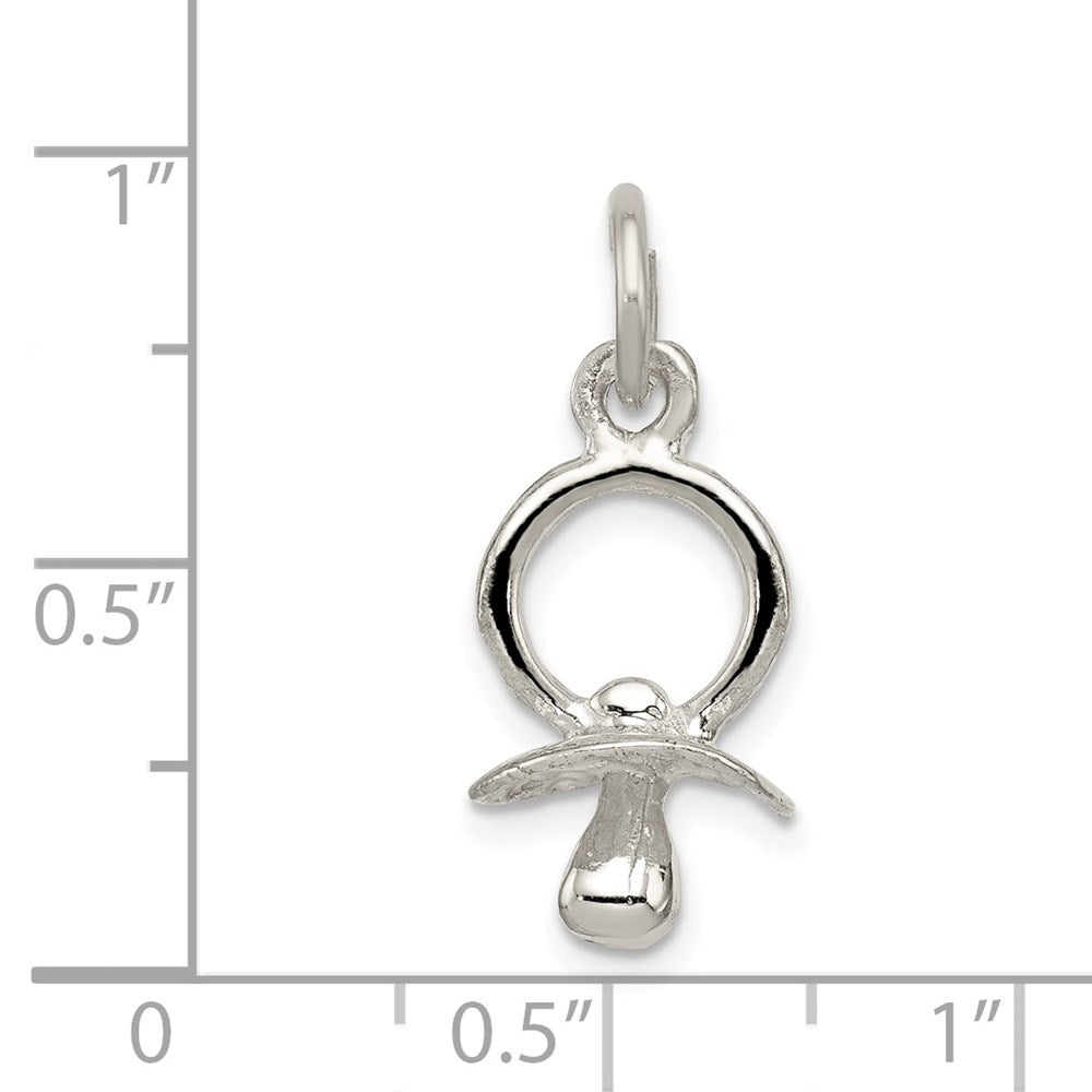 Sterling Silver Pacifier Charm