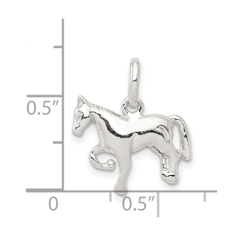 Sterling Silver Horse Charm