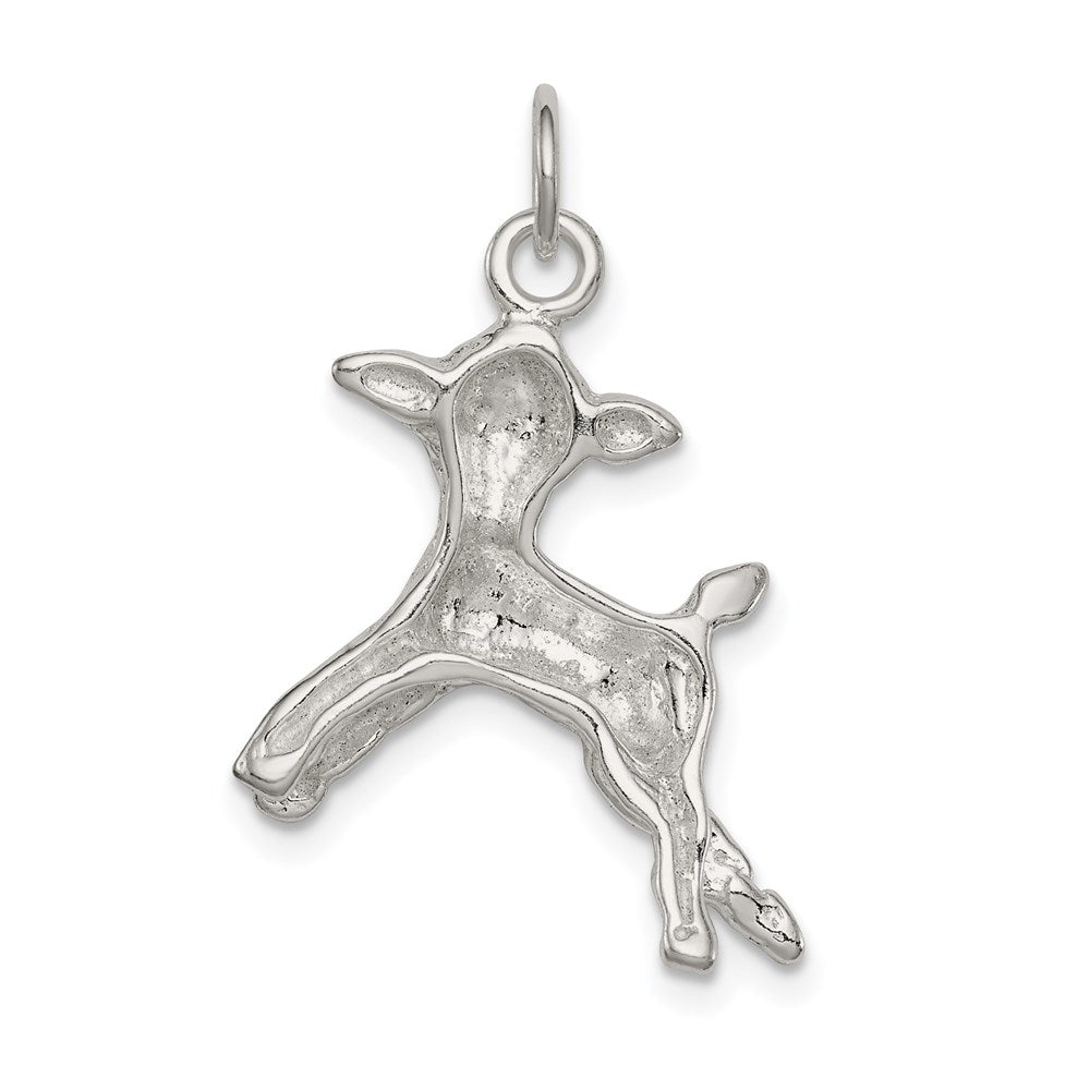 Sterling Silver Lamb Charm