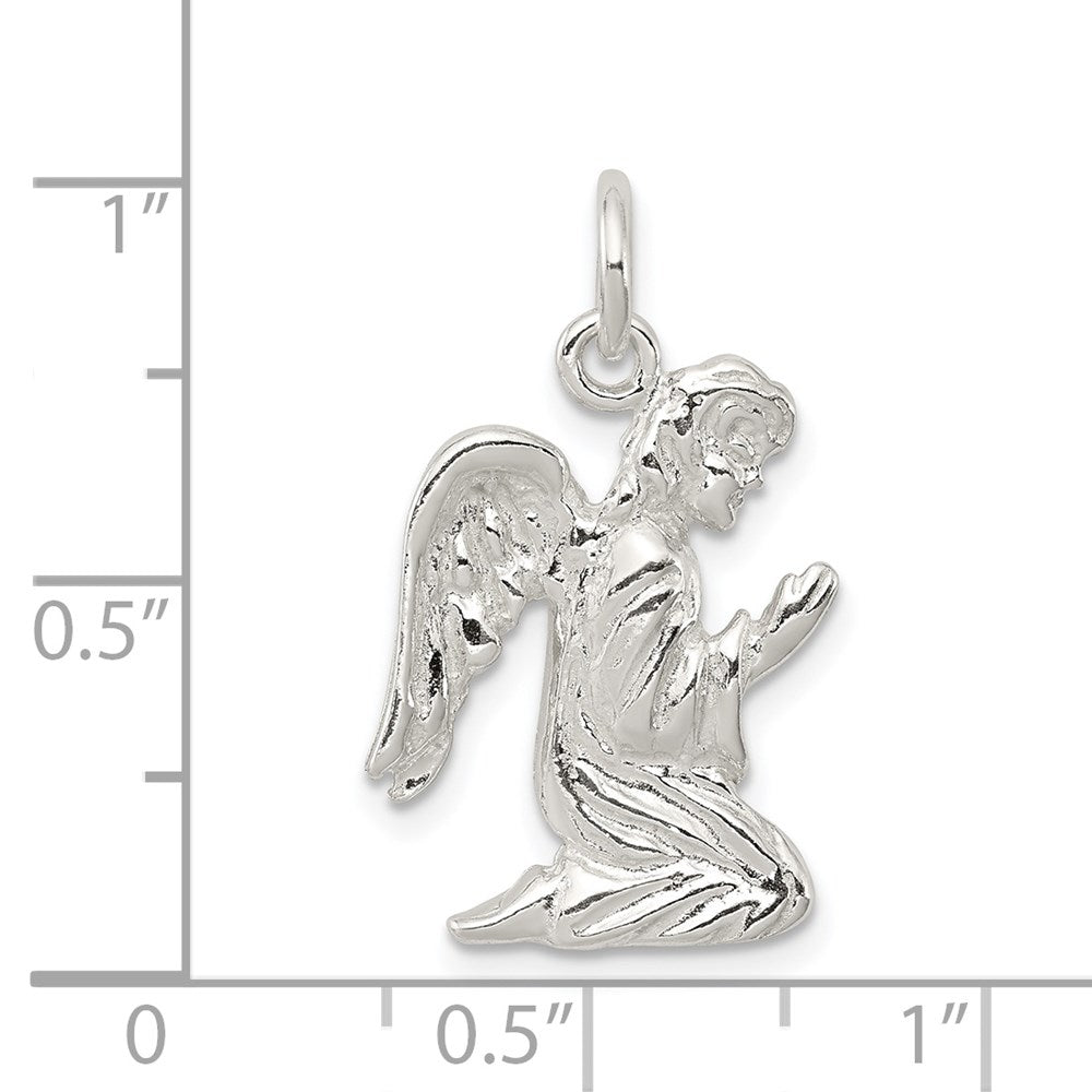 Sterling Silver Praying Angel Charm