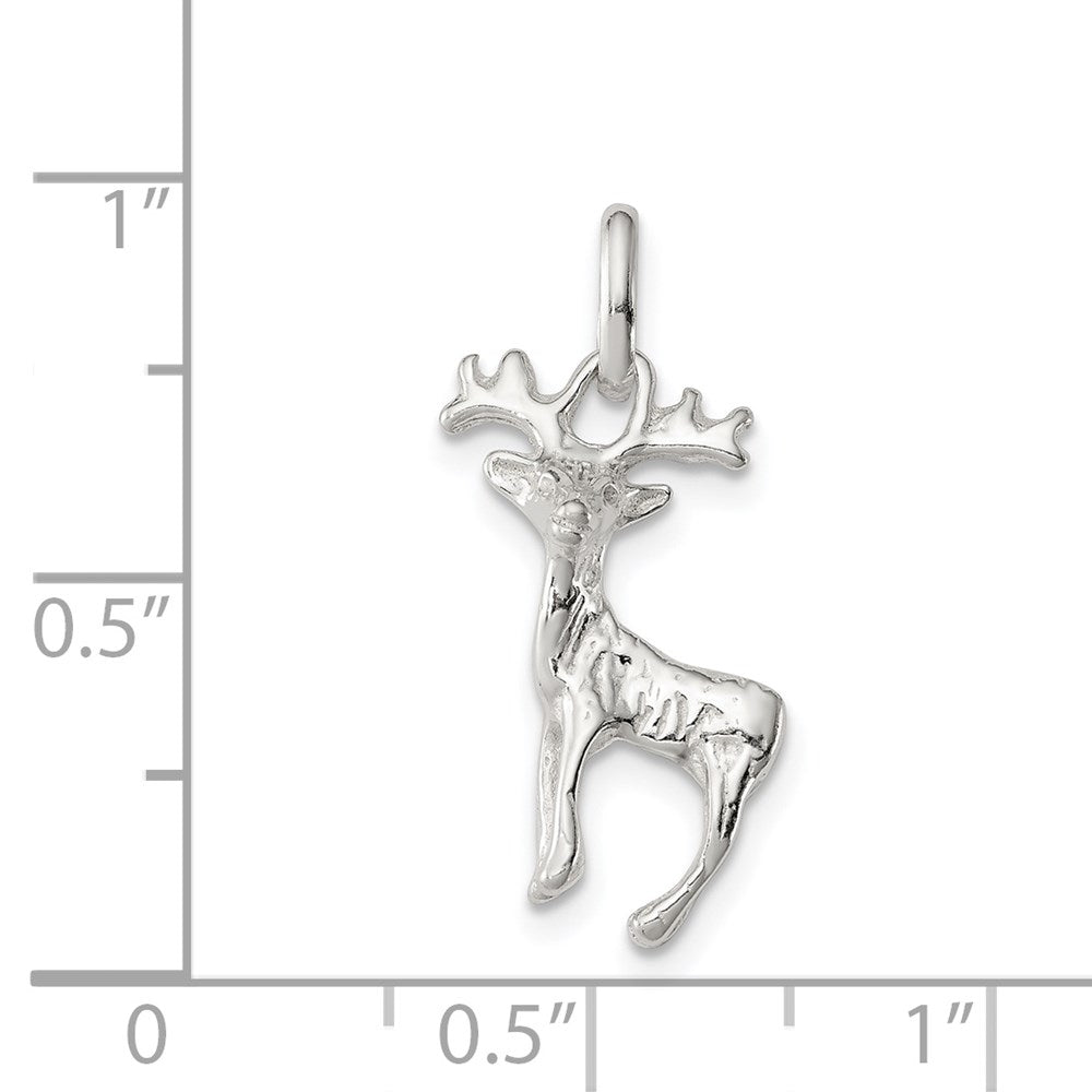 Sterling Silver Deer Charm