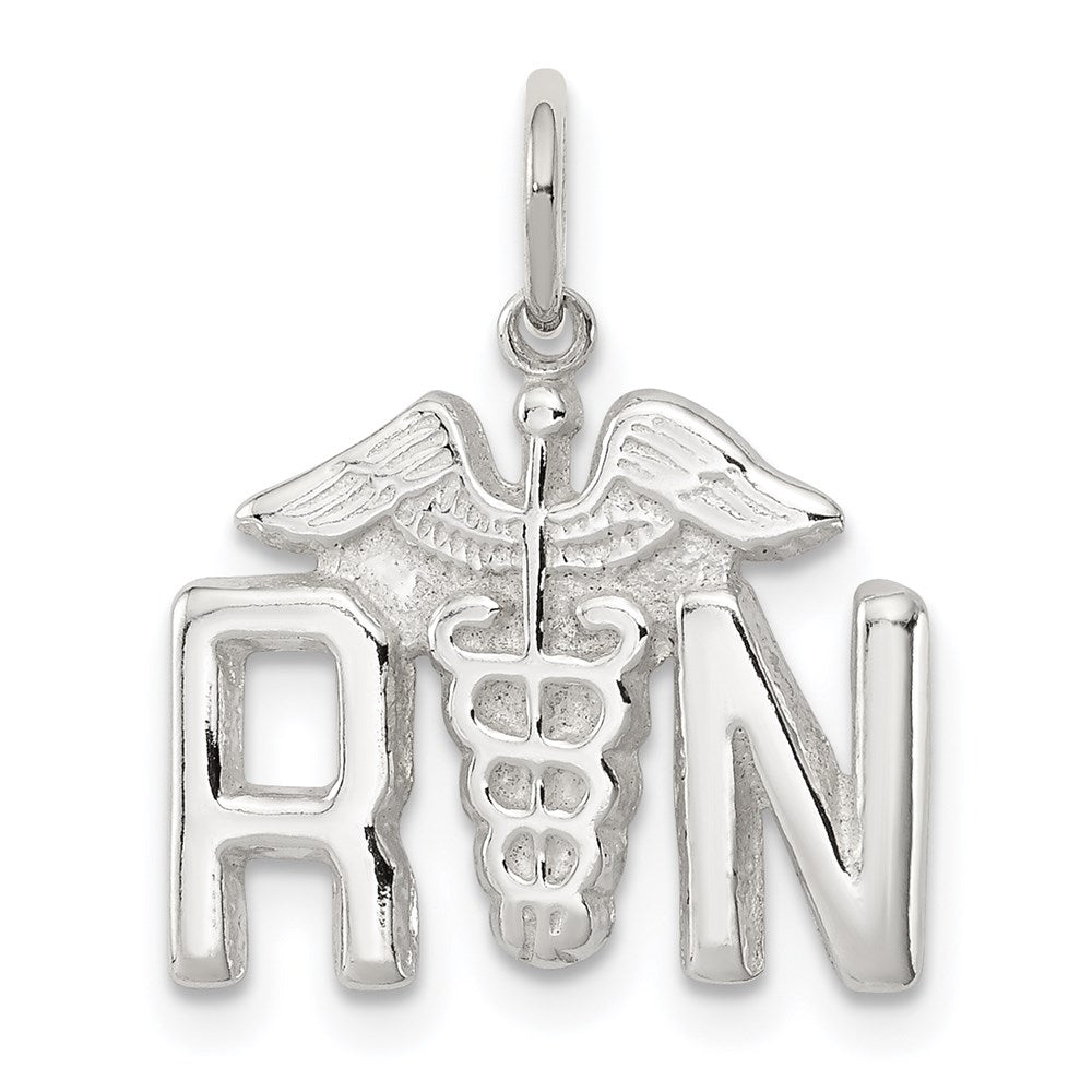 Sterling Silver Nurse Symbol Charm