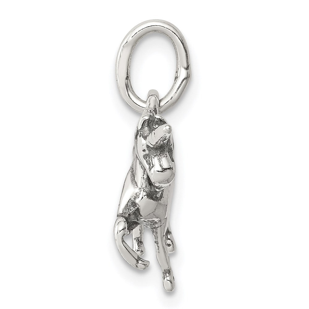 Sterling Silver Antiqued Unicorn Charm