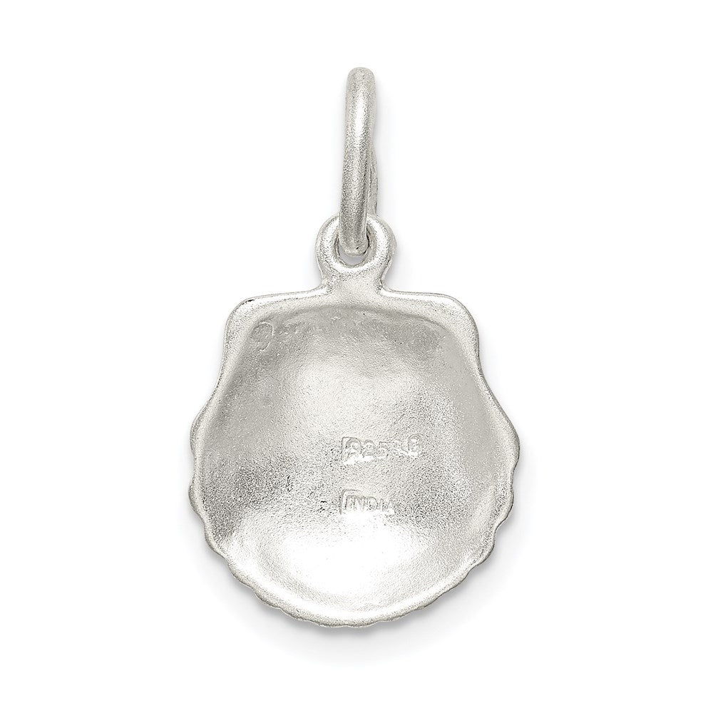 Sterling Silver D/C Shell Charm