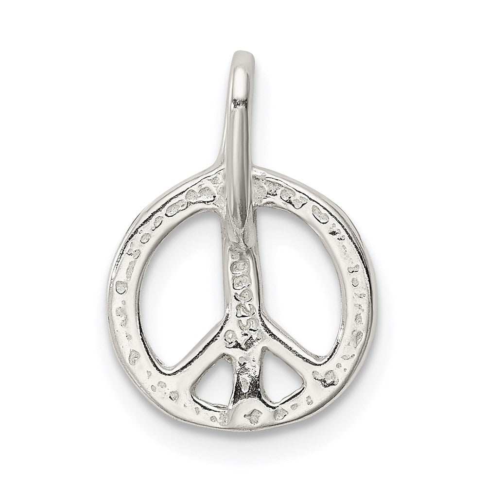 Sterling Silver Peace Charm