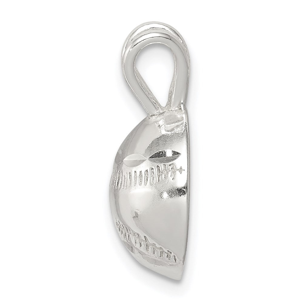 Sterling Silver Baseball Charm