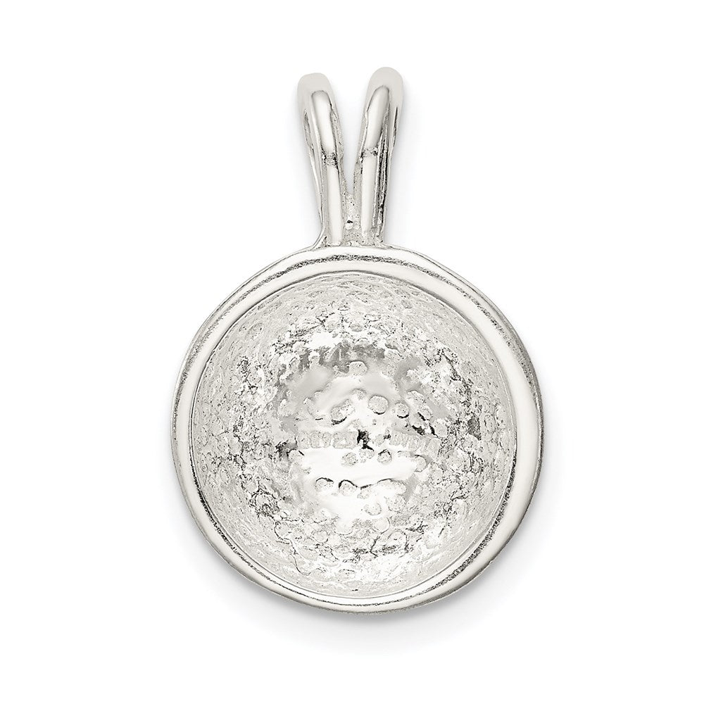 Sterling Silver Baseball Charm