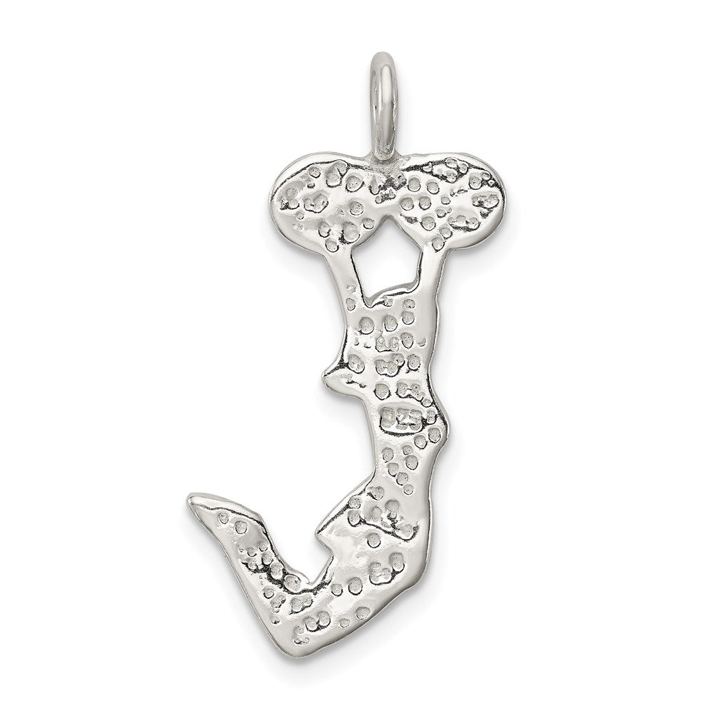 Sterling Silver Cheerleader Charm