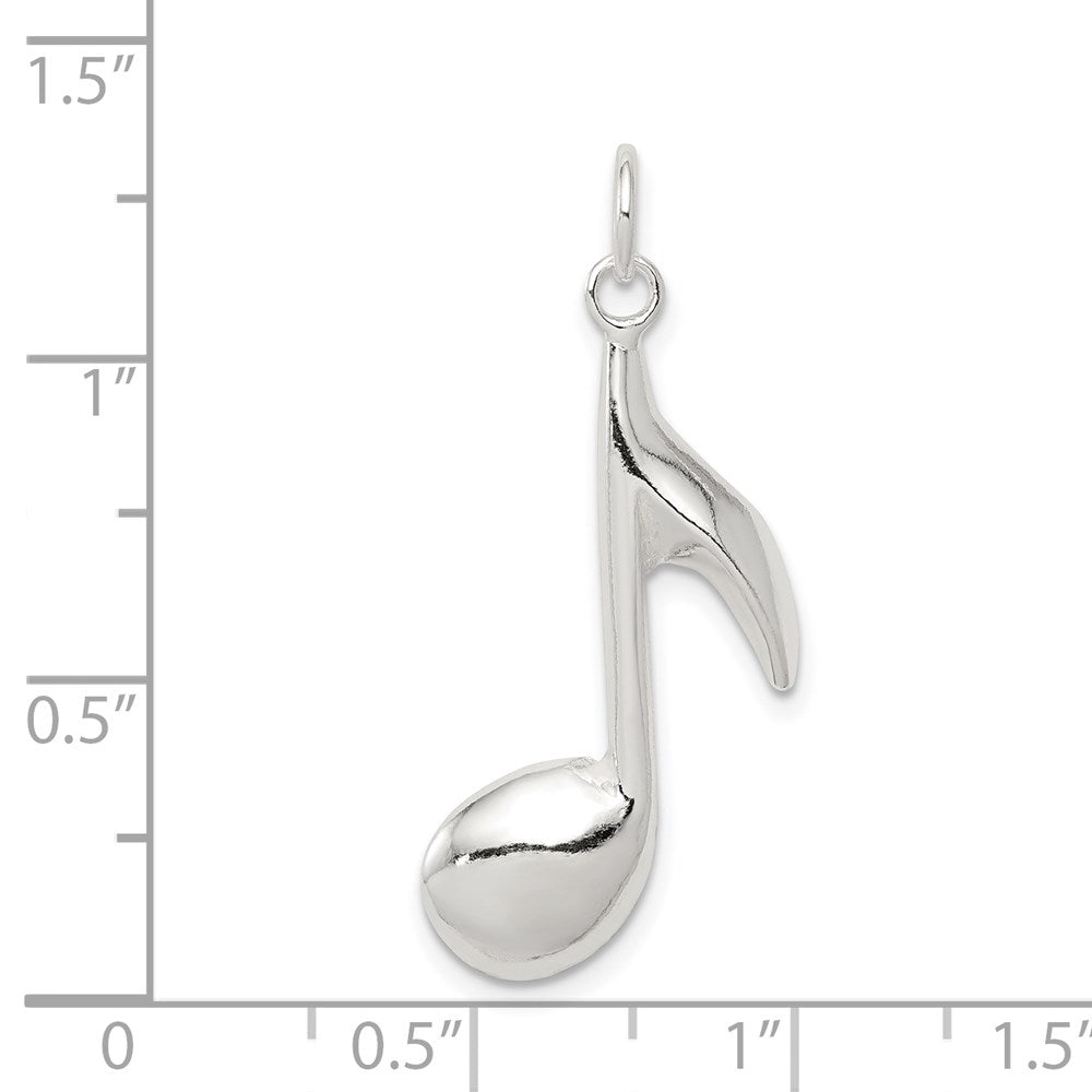 Sterling Silver Music Note Charm