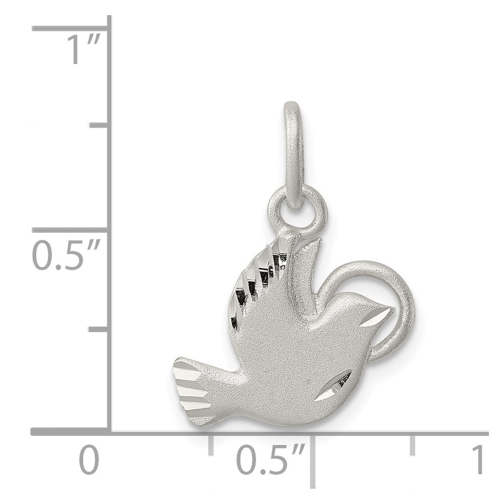 Sterling Silver Dove Charm