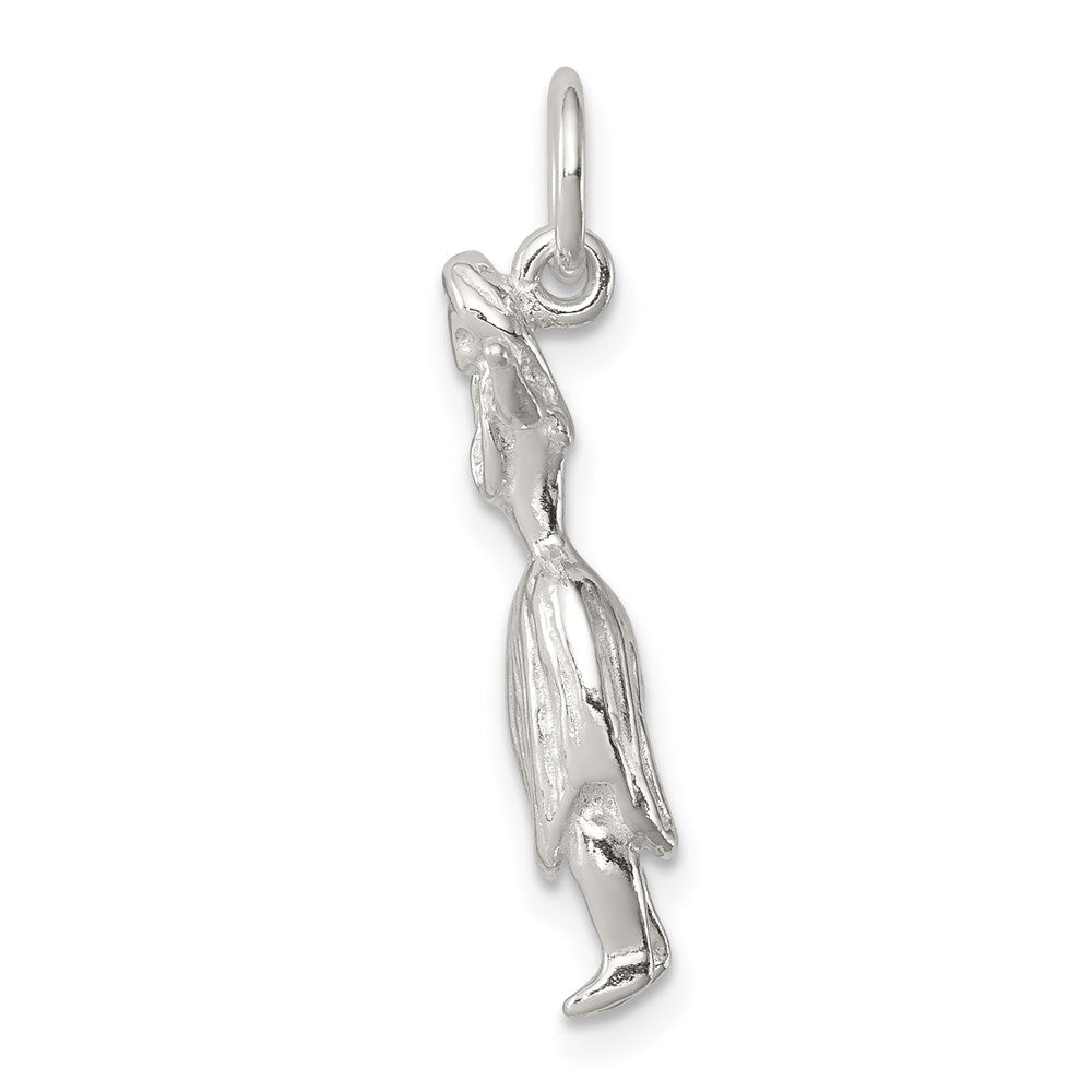 Sterling Silver Hula Dancer Charm