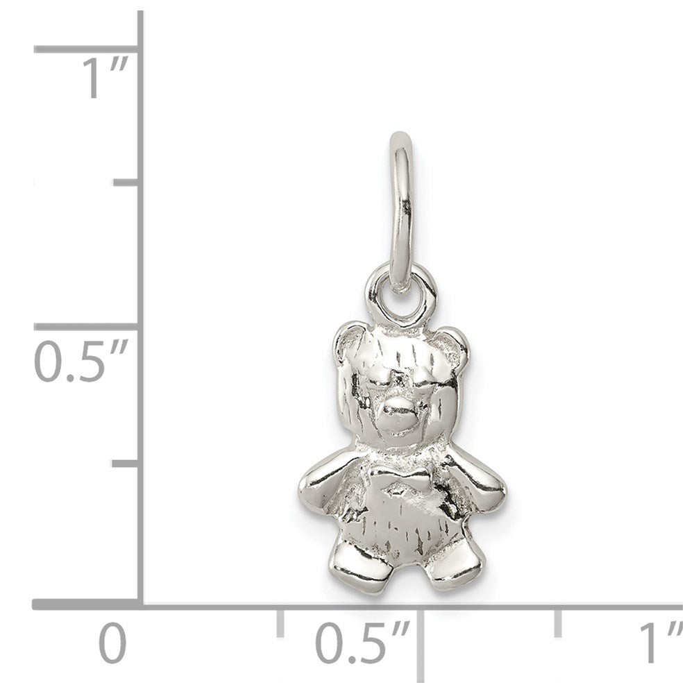 Sterling Silver Teddy Bear Charm