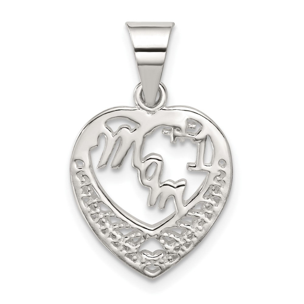 Sterling Silver #1 Mom Charm