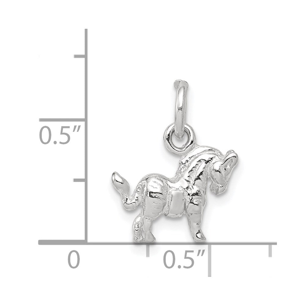 Sterling Silver Horse Charm