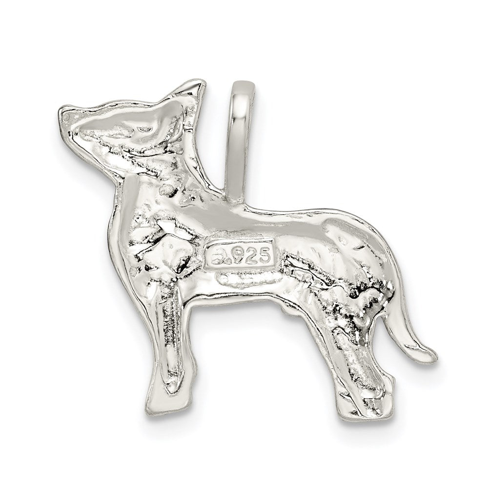 Sterling Silver Dog Charm