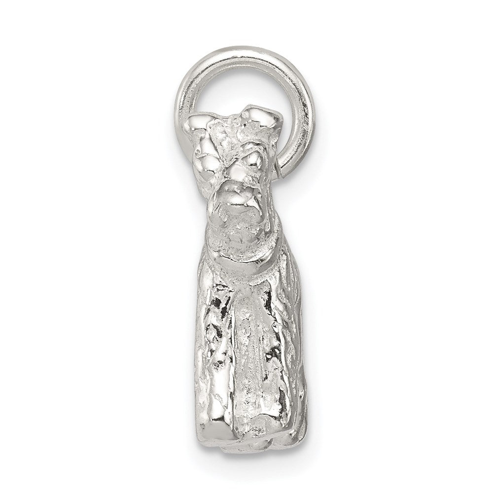 Sterling Silver Schnauzer Charm