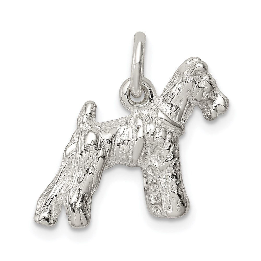 Sterling Silver Schnauzer Charm