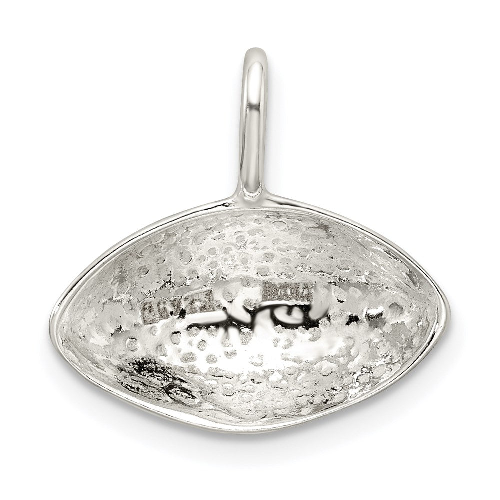 Sterling Silver Football Charm