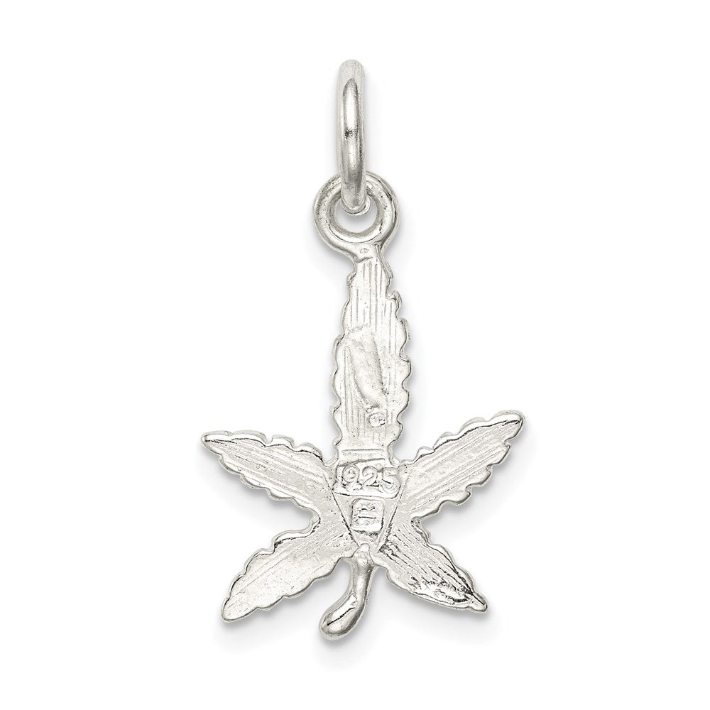 Sterling Silver Leaf Charm