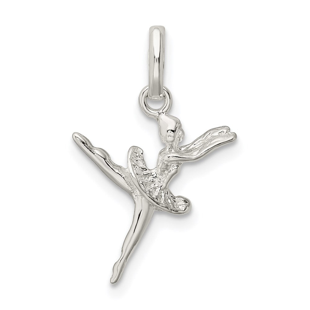 Sterling Silver Ballerina Charm