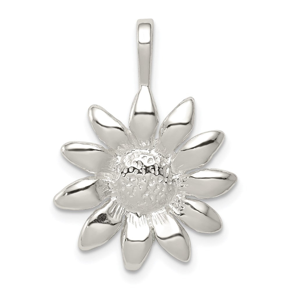 Sterling Silver Sunflower Pendant