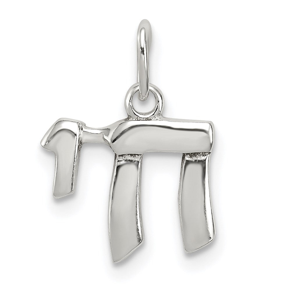 Sterling Silver Chai Life Charm