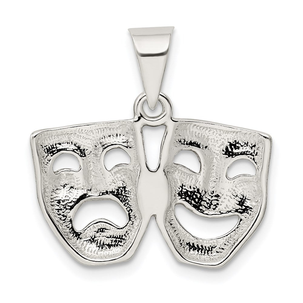 Sterling Silver Comedy/Tragedy Charm