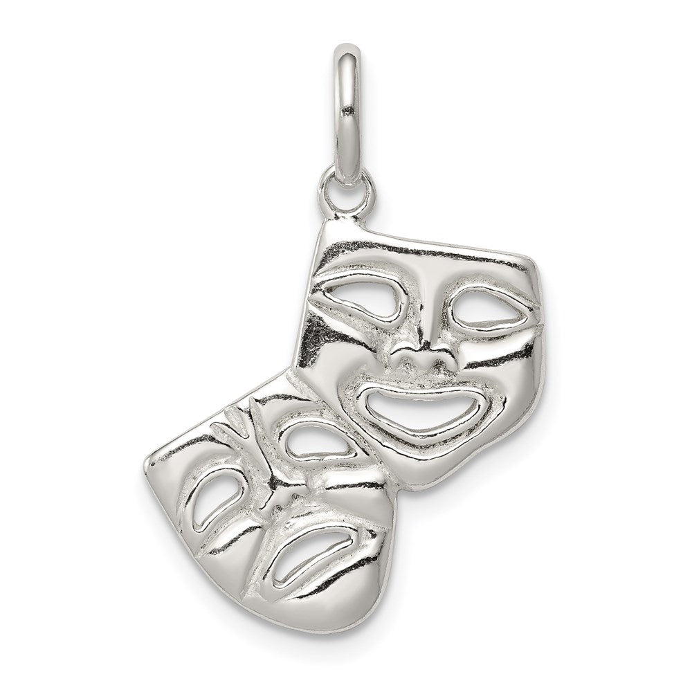 Sterling Silver Comedy/Tragedy Charm