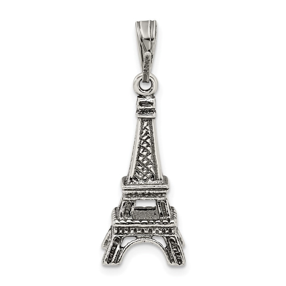 Sterling Silver Eiffel Tower Pendant