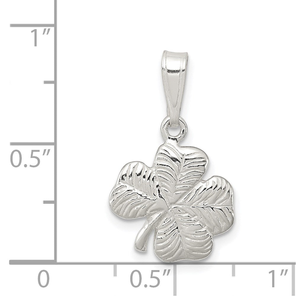 Sterling Silver 4-leaf Clover Charm