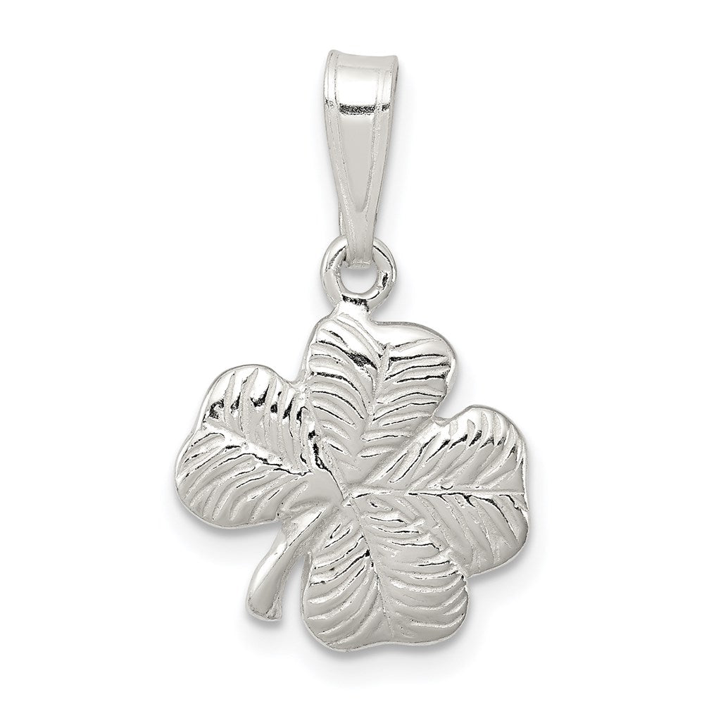 Sterling Silver 4-leaf Clover Charm