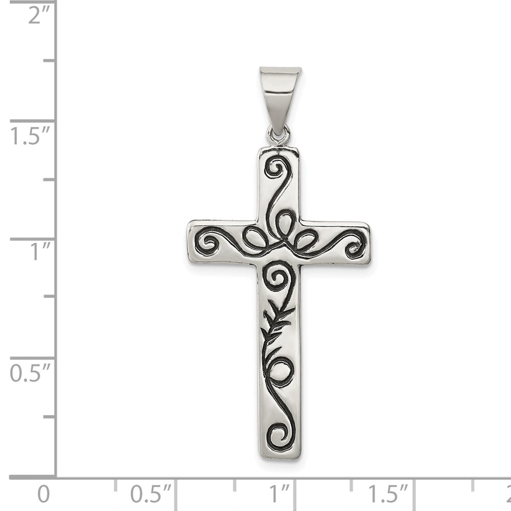 Sterling Silver Latin Cross Pendant