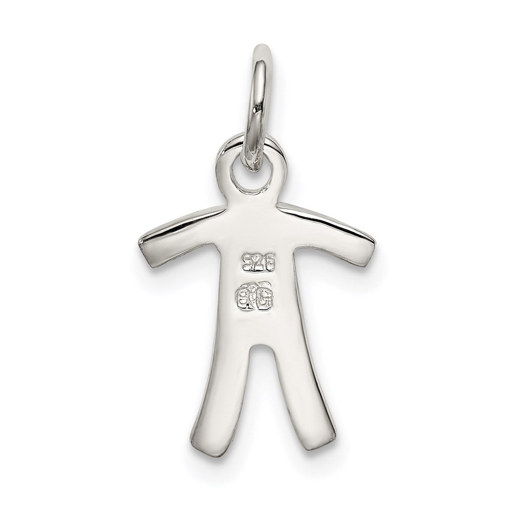 Sterling Silver Boy Charm