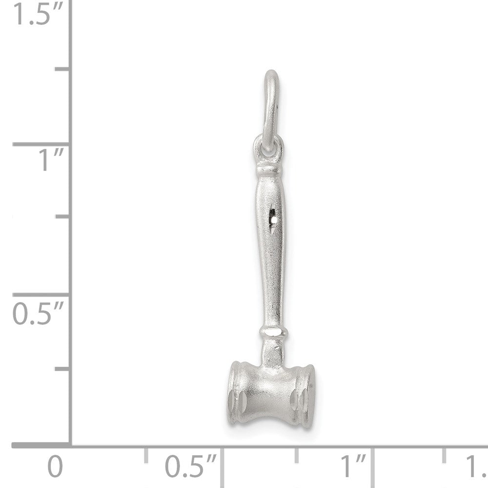 Sterling Silver Gavel Charm