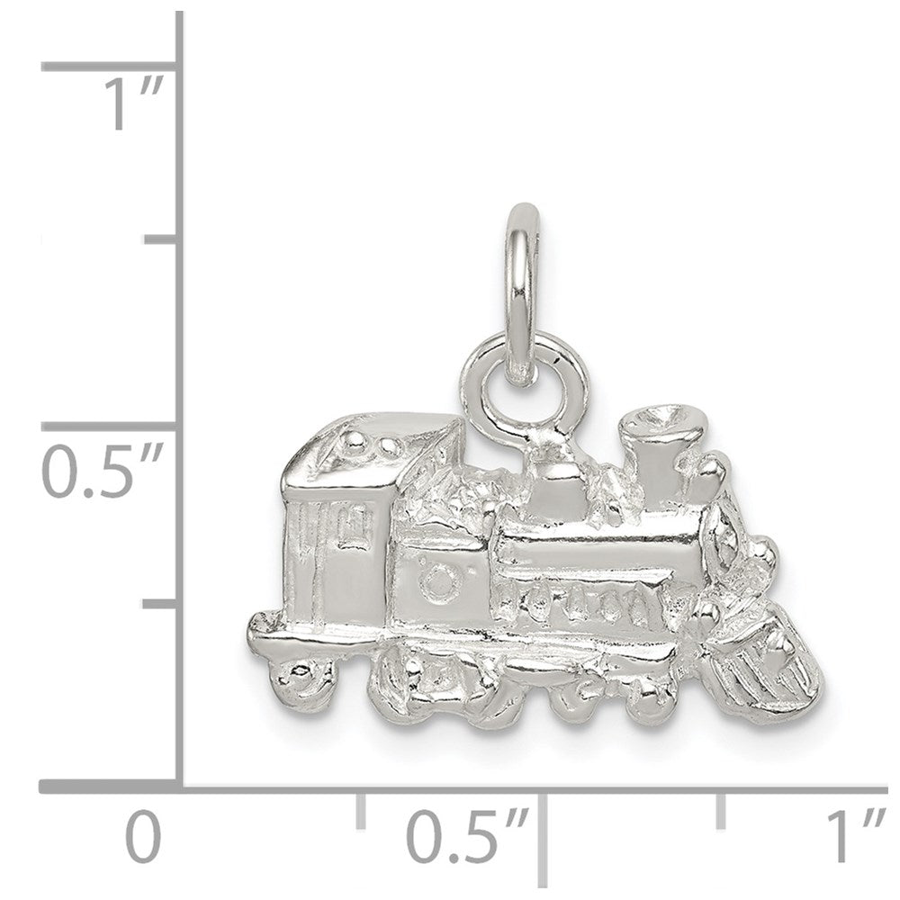 Sterling Silver Train Engine Charm