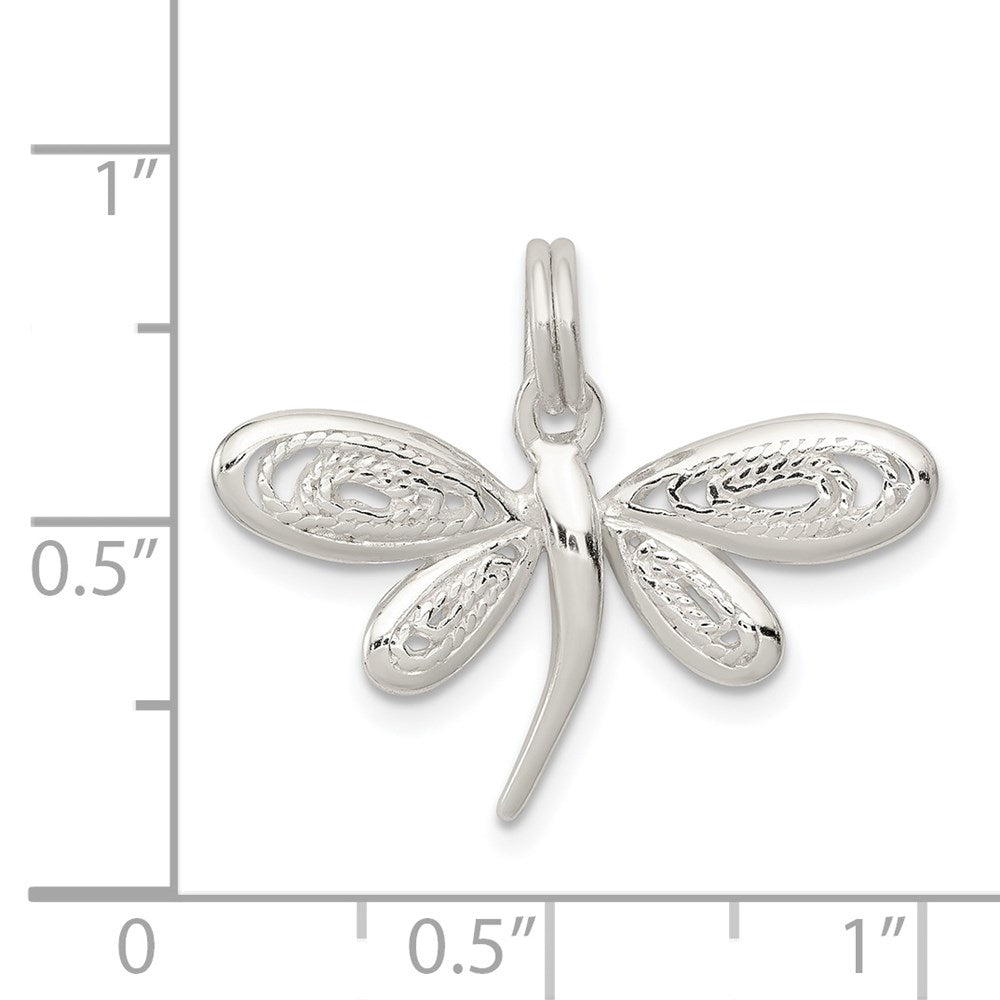 Sterling Silver Dragonfly Charm