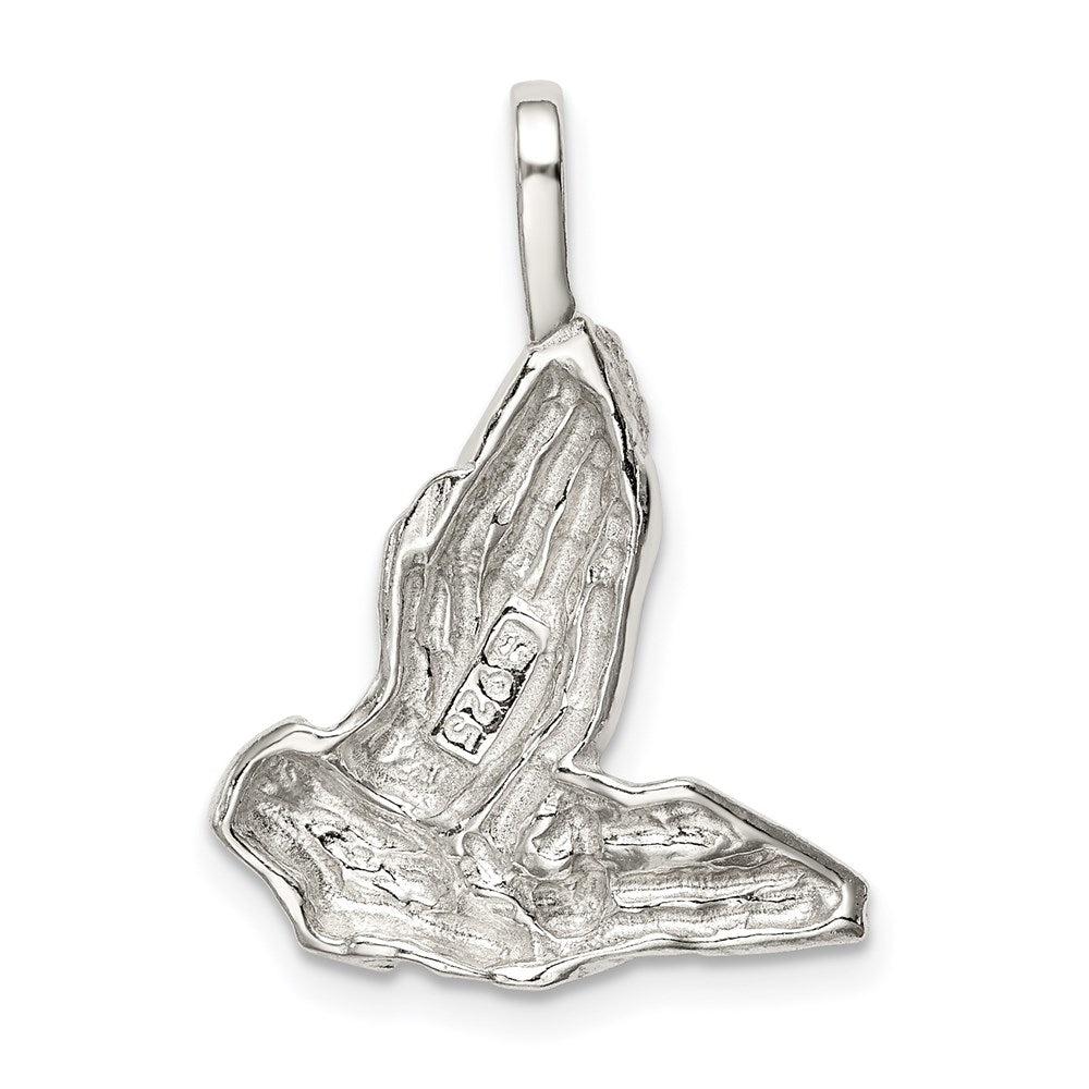 Sterling Silver Praying Hands Charm