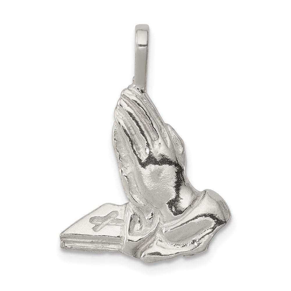 Sterling Silver Praying Hands Charm