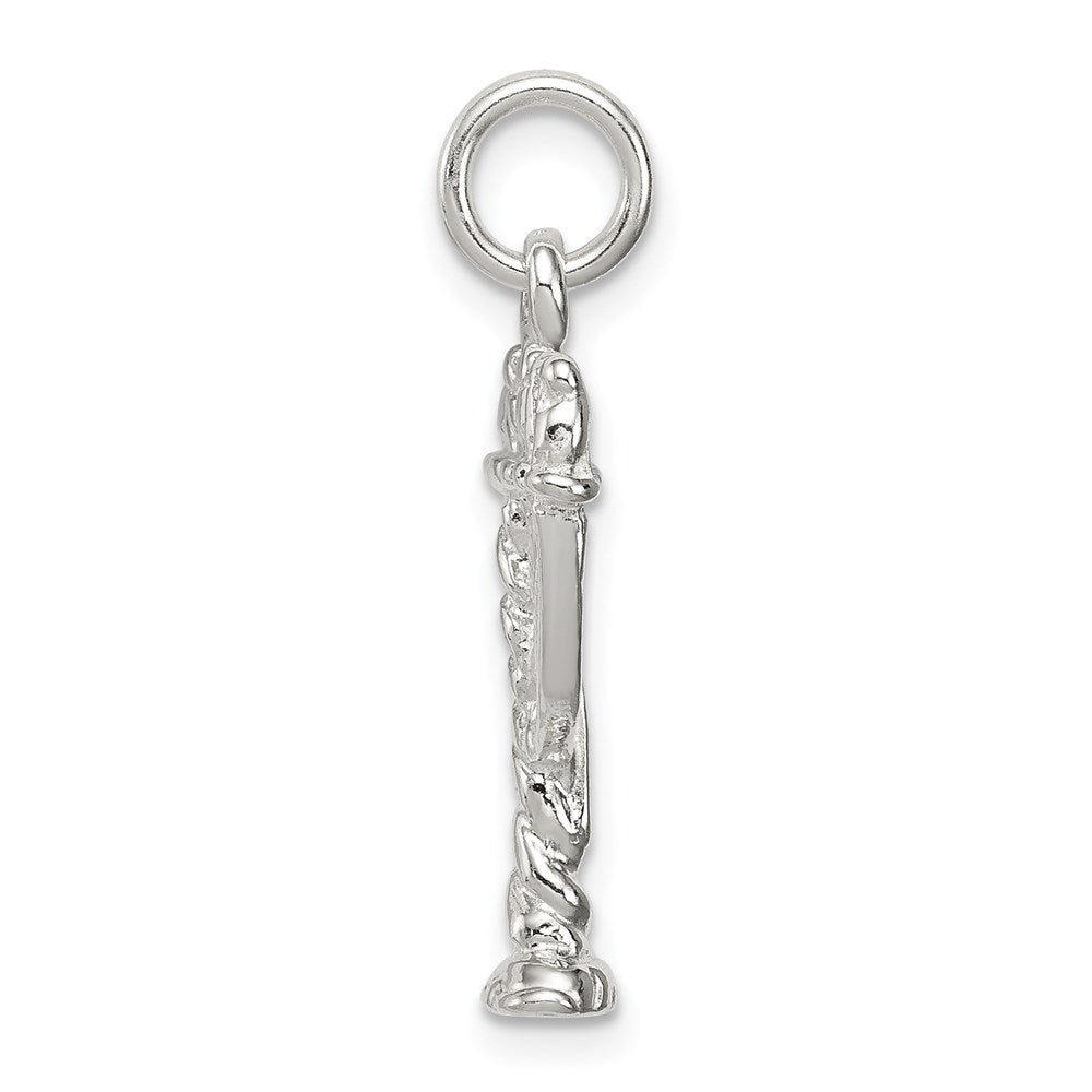 Sterling Silver Menorah Charm