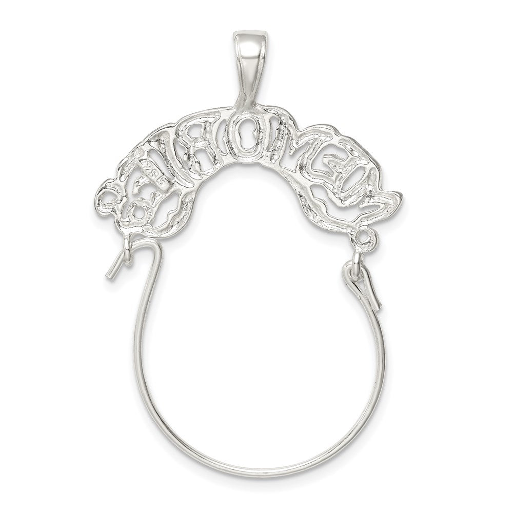 Sterling Silver Memories Charm Holder