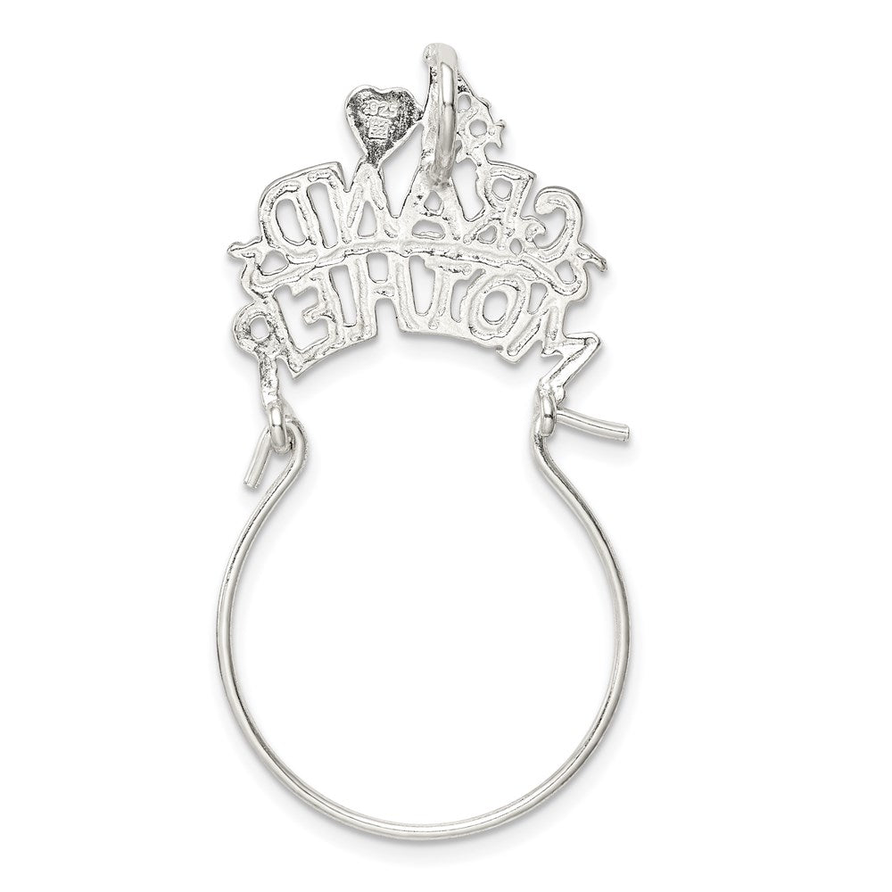 Sterling Silver #1 Grandmother Charm Holder