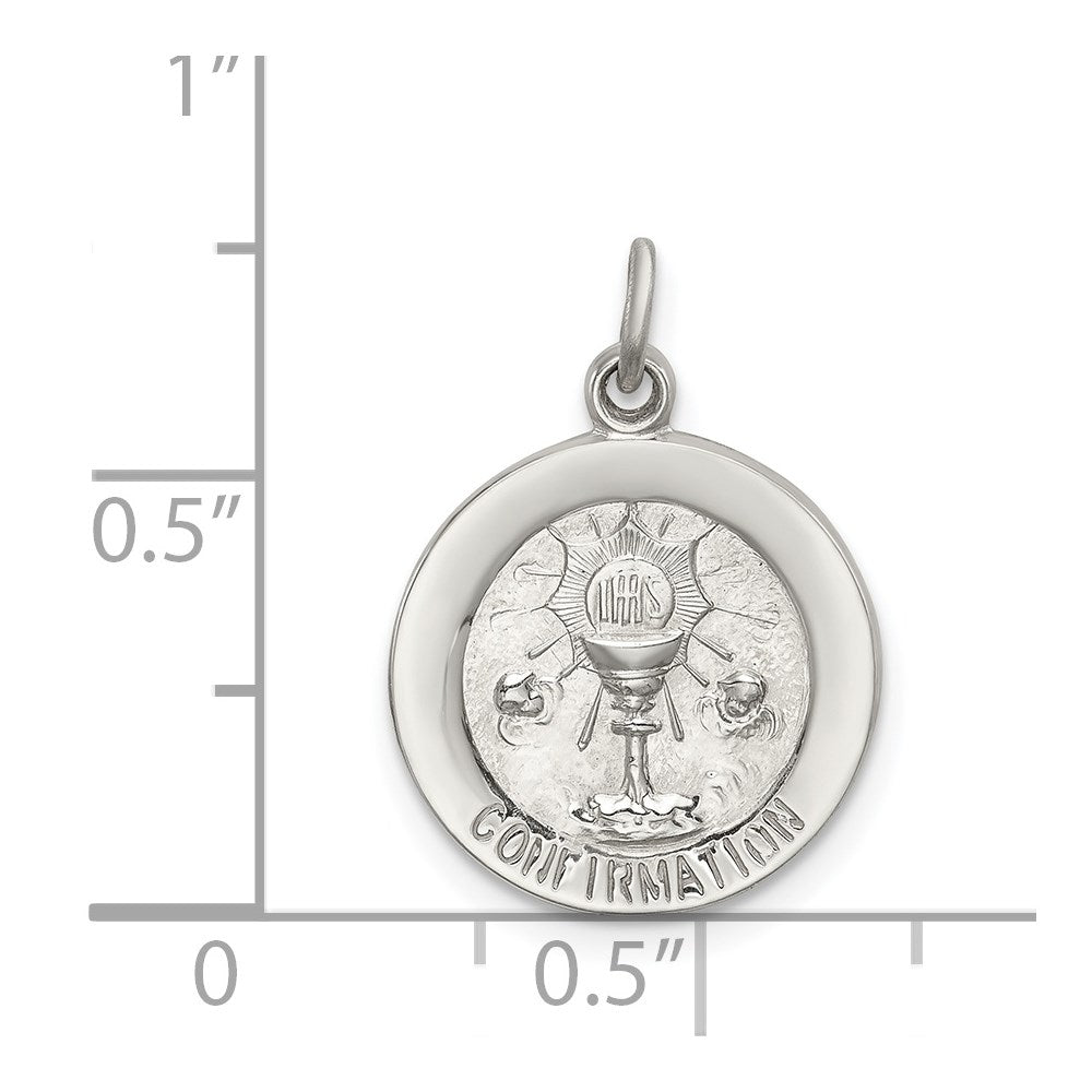 Sterling Silver Confirmation Medal