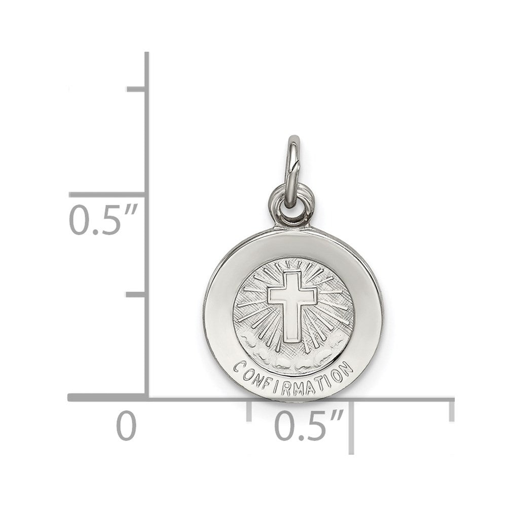 Sterling Silver Confirmation Medal