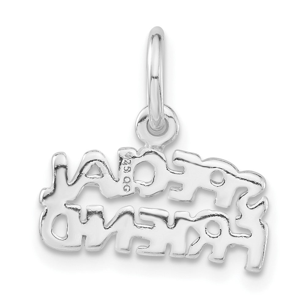 Sterling Silver Polished Special Friend Charm