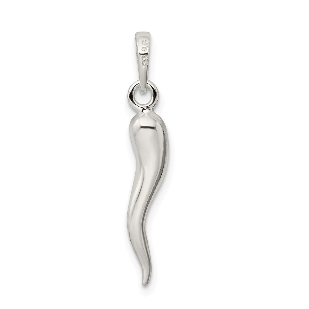 Sterling Silver Italian Horn