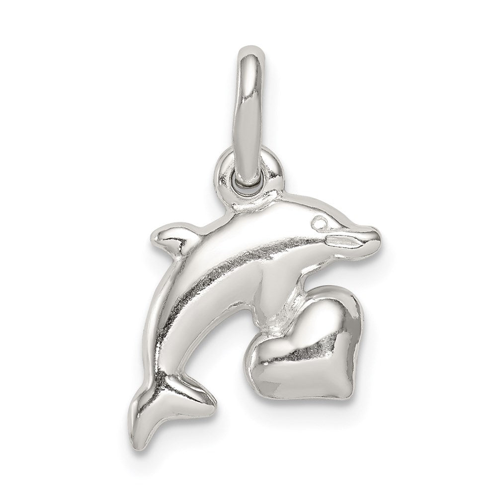 Sterling Silver Dolphin Pendant