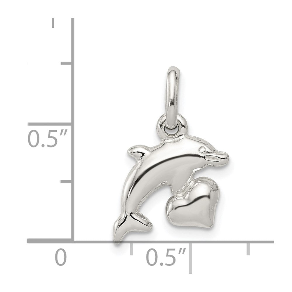 Sterling Silver Dolphin Pendant