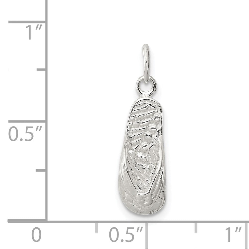 Sterling Silver Flip Flop Charm