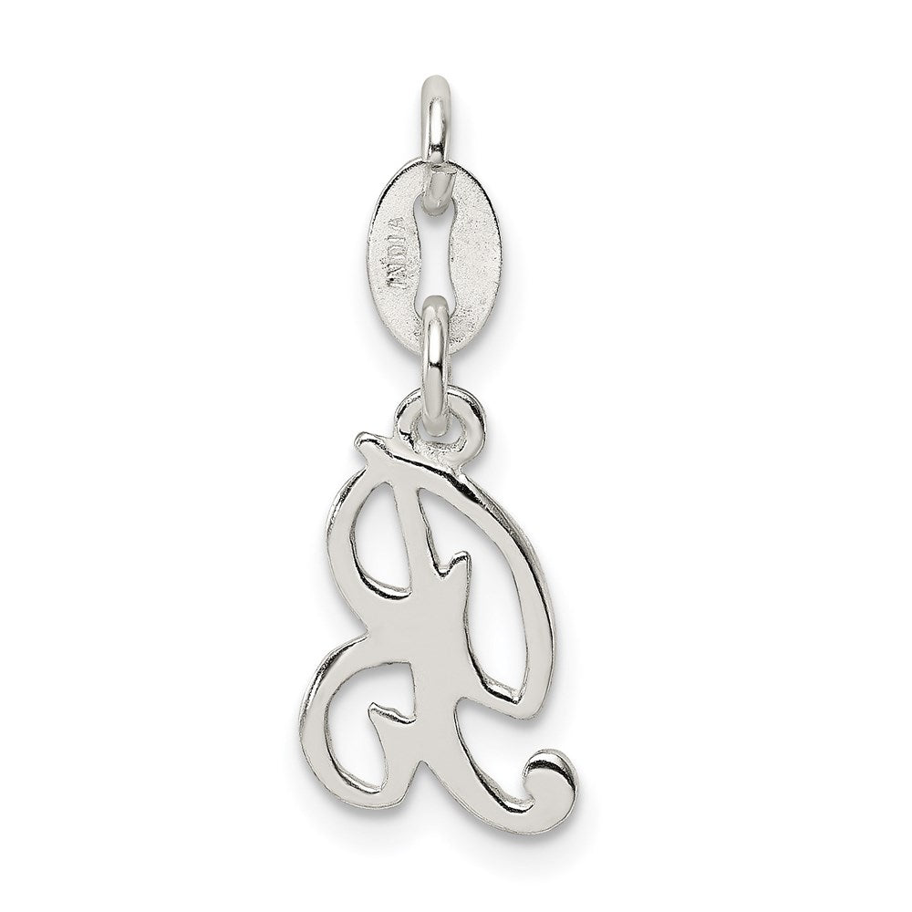 Sterling Silver Letter B Initial Charm