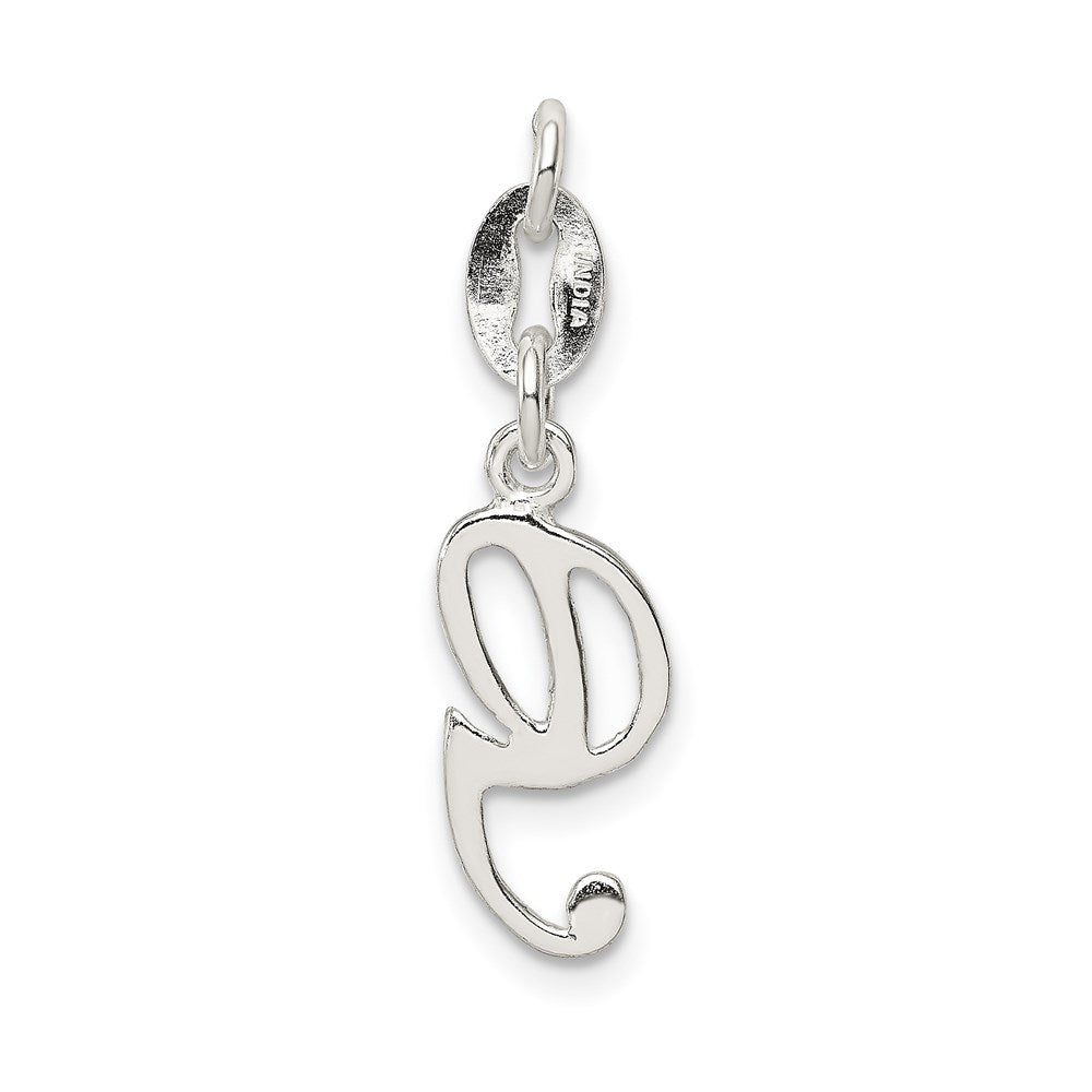 Sterling Silver Letter G Initial Charm